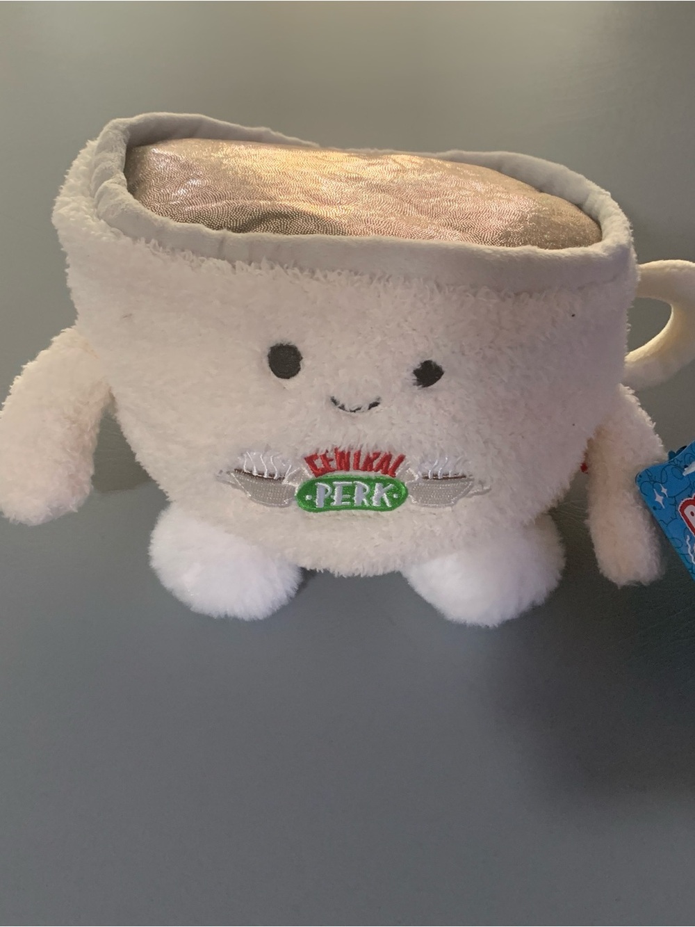 Central Perk Plush Coffee Cup - White Plush Stuffed Toy